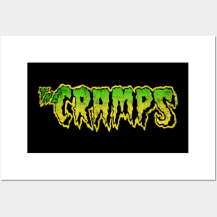 the cramps logo Posters and Art